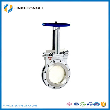 Manaul wafer type wcb knife gate valve